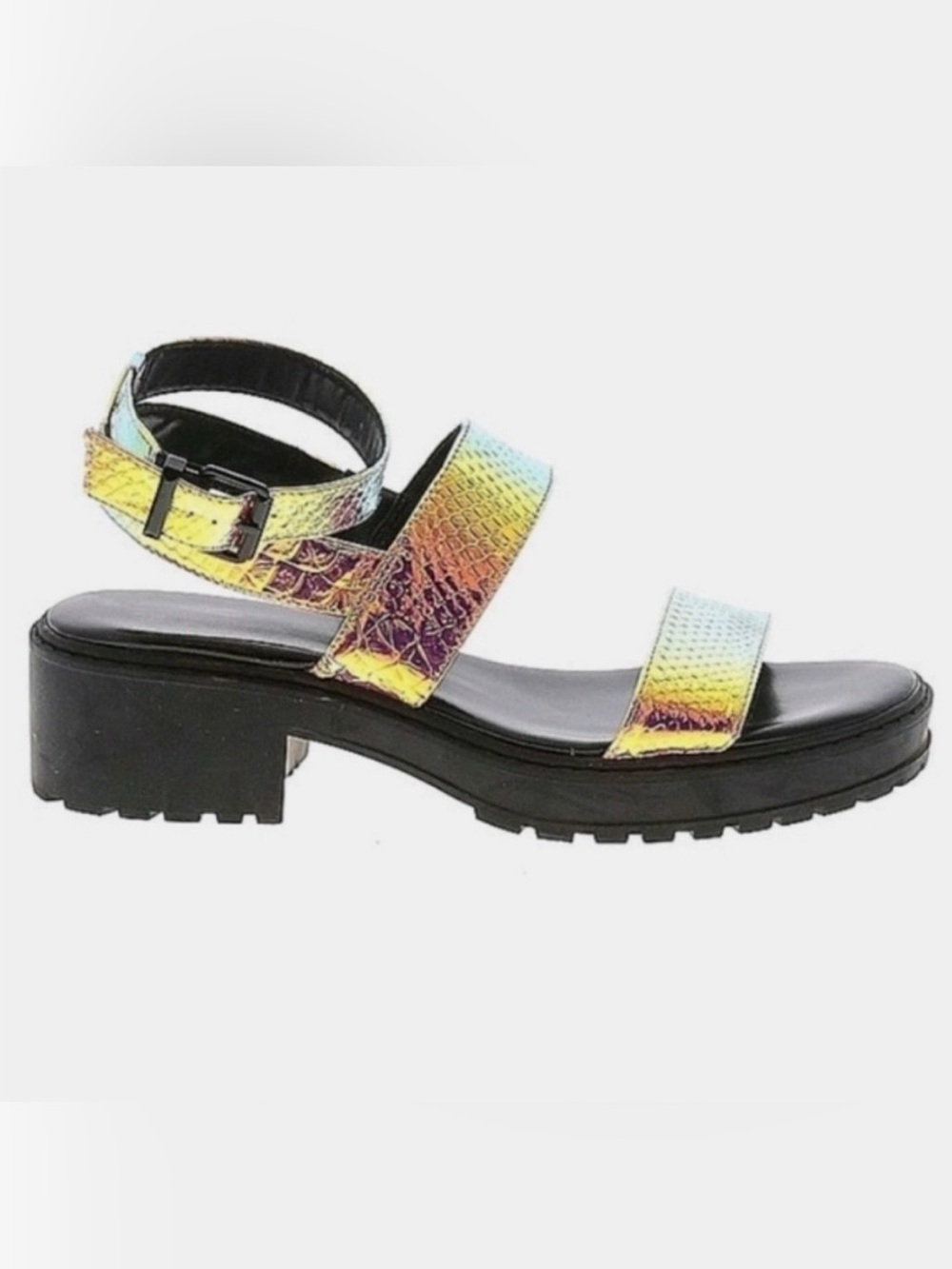 FAIRY HOLOGRPAHIC STRAPPY FESTIVAL SANDALS